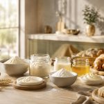 نقش مواد اولیه لبنی در تولید محصولات نانوایی و شیرینی‌پزی